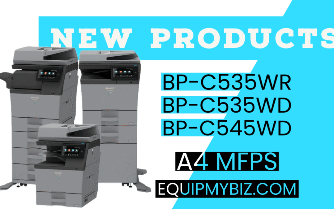 Sharp Launches Three New A4 Color Multifunction Printers