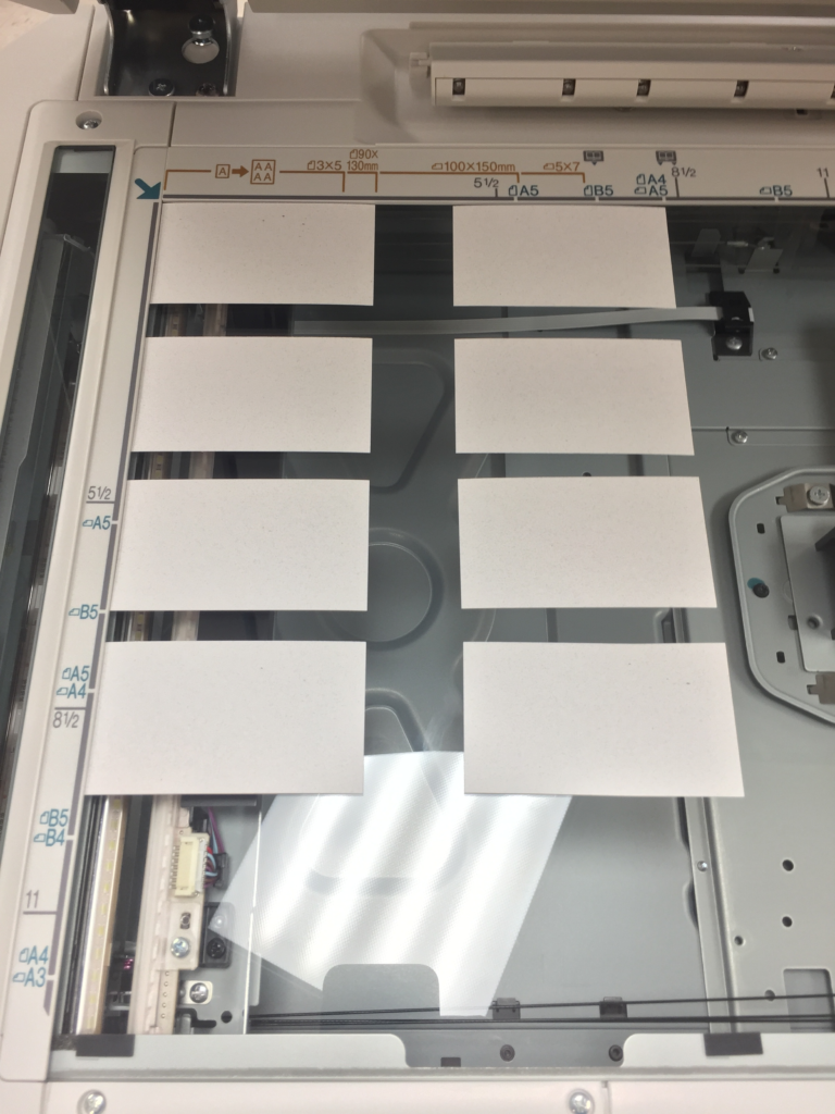 Sharp Business Card Scanner and MultiCrop Skelton Business Equipment