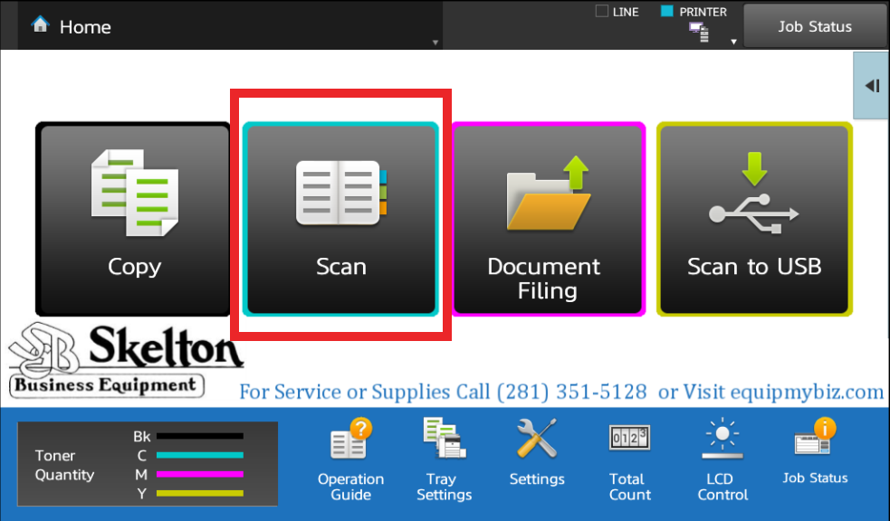 How To Scan to Sharp Copier Hard Drive and Retrieve