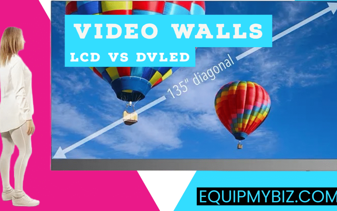 LCD or dvLED Video Wall? How to Choose the Best Solution for Your Installation