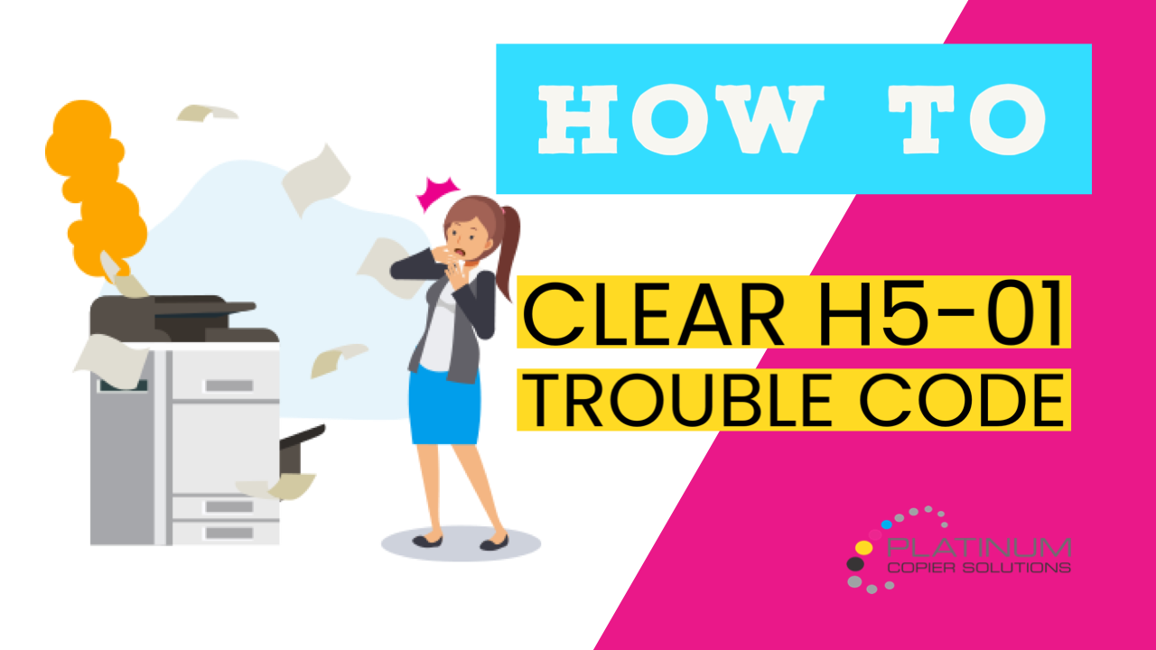 Sharp H5-01 Trouble Error Code Clear Process