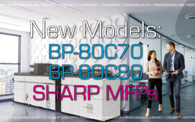 Sharp Unveils New High-Speed Color Office Series Featuring Enhanced Productivity and Performance
