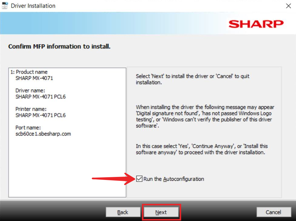 sharp mx-4050n driver software for mac