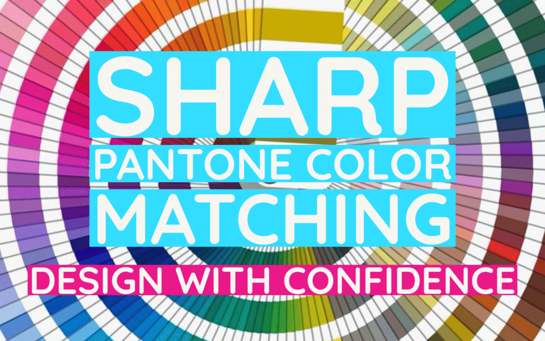 Sharp Pantone Color Matching banner