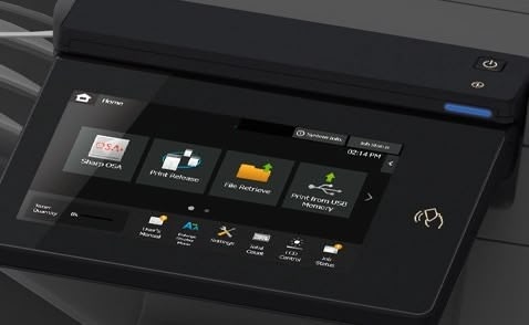 Sharp BP-C545PW panel